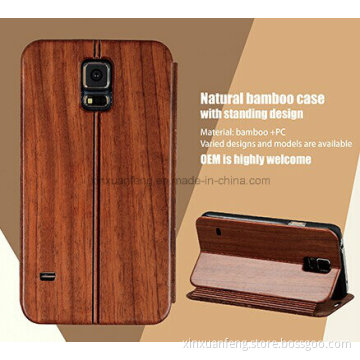 Natural Bamboo Case with Standing Design (XF-C5-025)